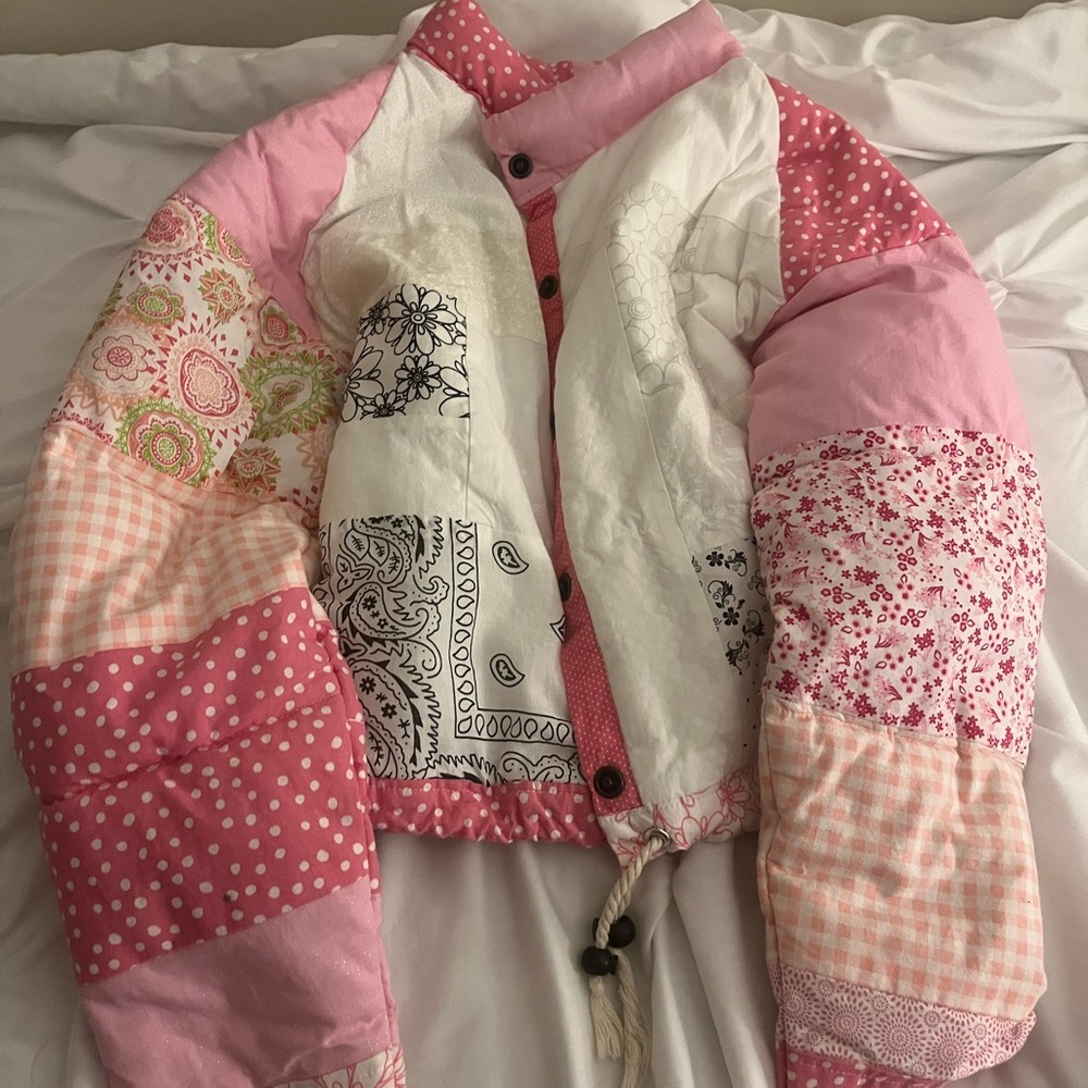 Aaron Asunsolo Quilted Patchwork Jacket